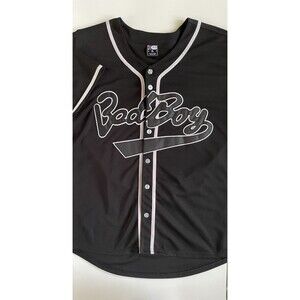 XL Bad Boy/Biggie #10 Double-Sided Baseball Jersey